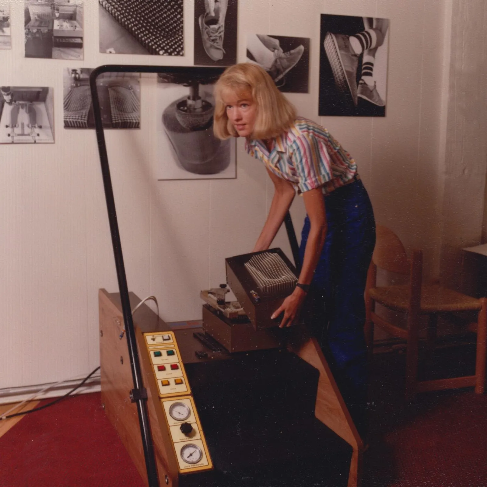 Tony Tadin's original Amfit scanner, 1983
