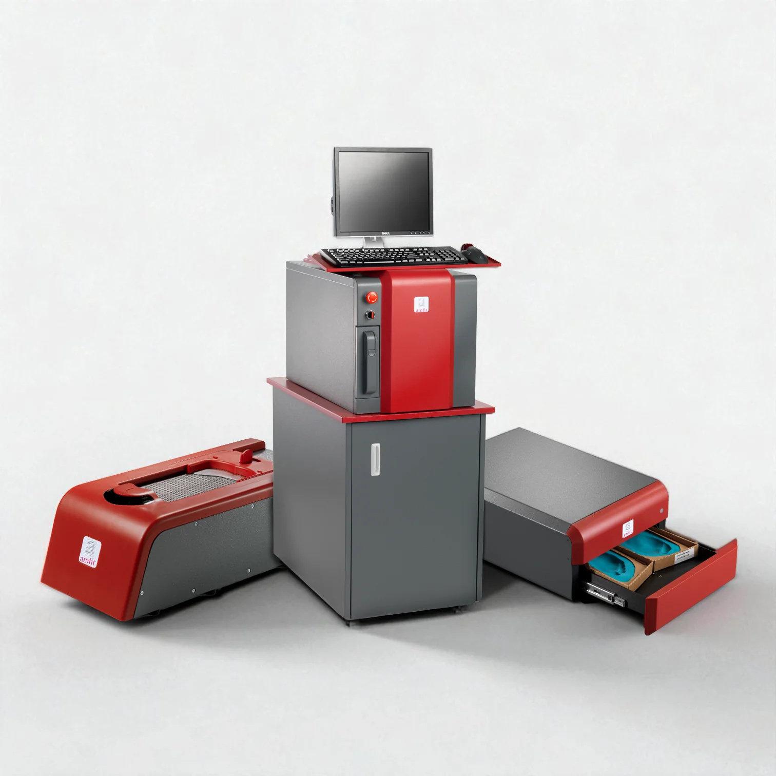 Complete In-House System — Digitizer, Mill, and Impress Scanner