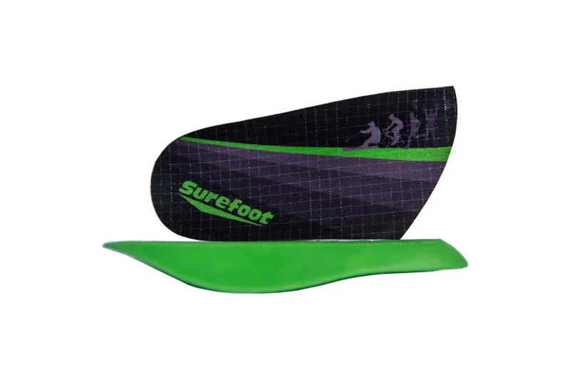 Three-quarter length Conforma insole showing the shortened footbed
