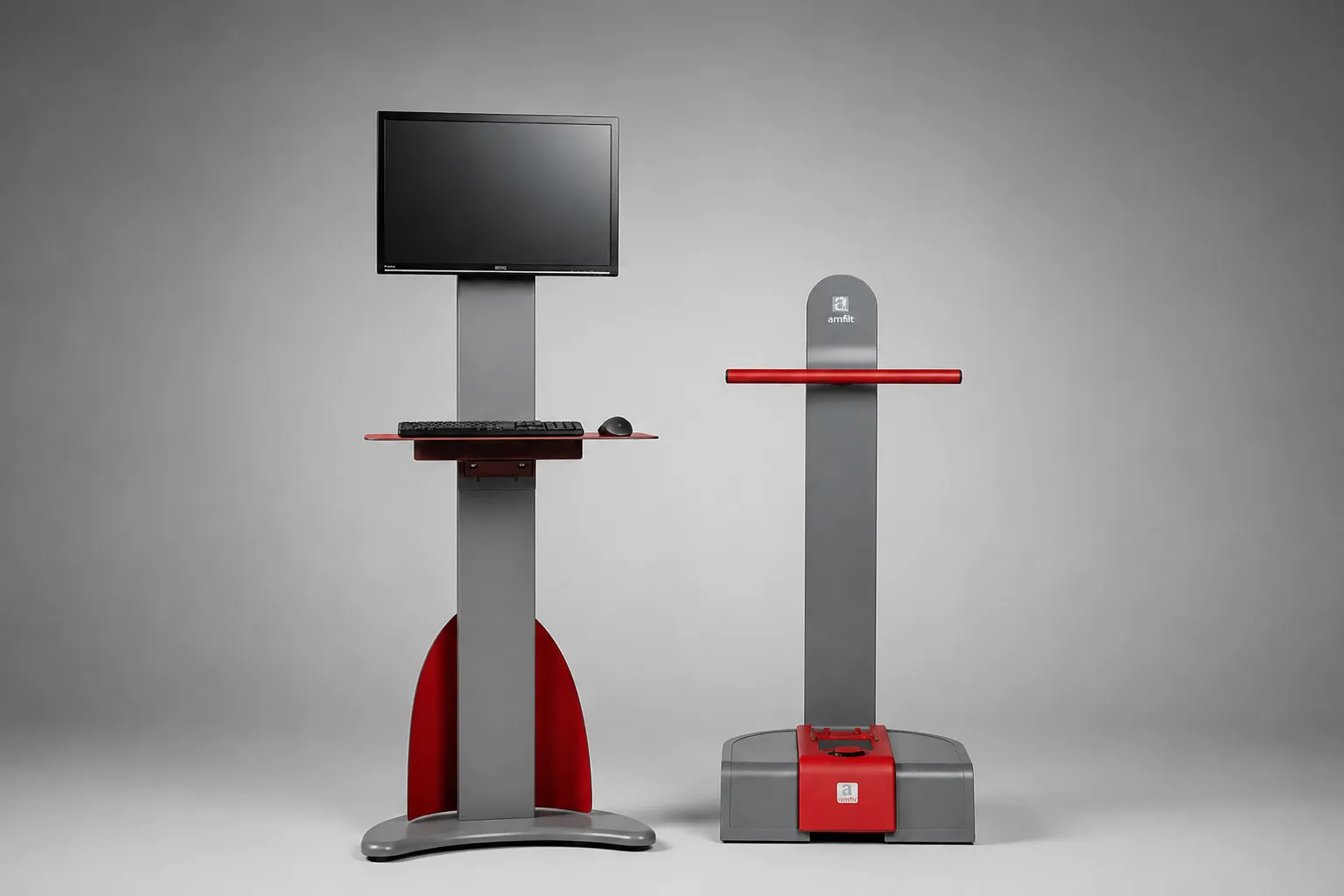 Contact Digitizer System (Office Setup), full clinical workstation with monitor and floor stand