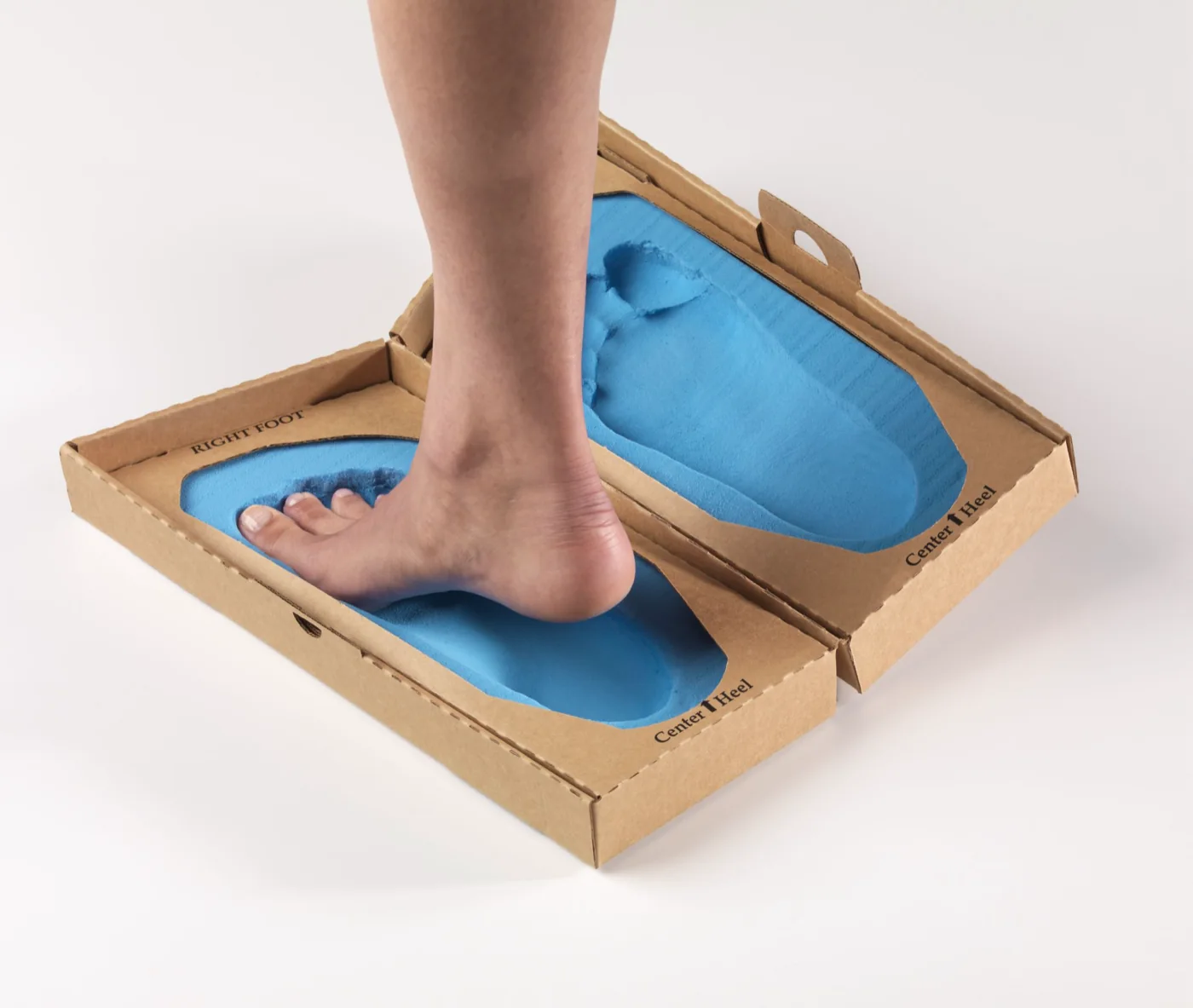Amfit FootPrinter foam impression box