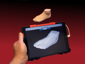 Image depicting iPad light sensor scanner
